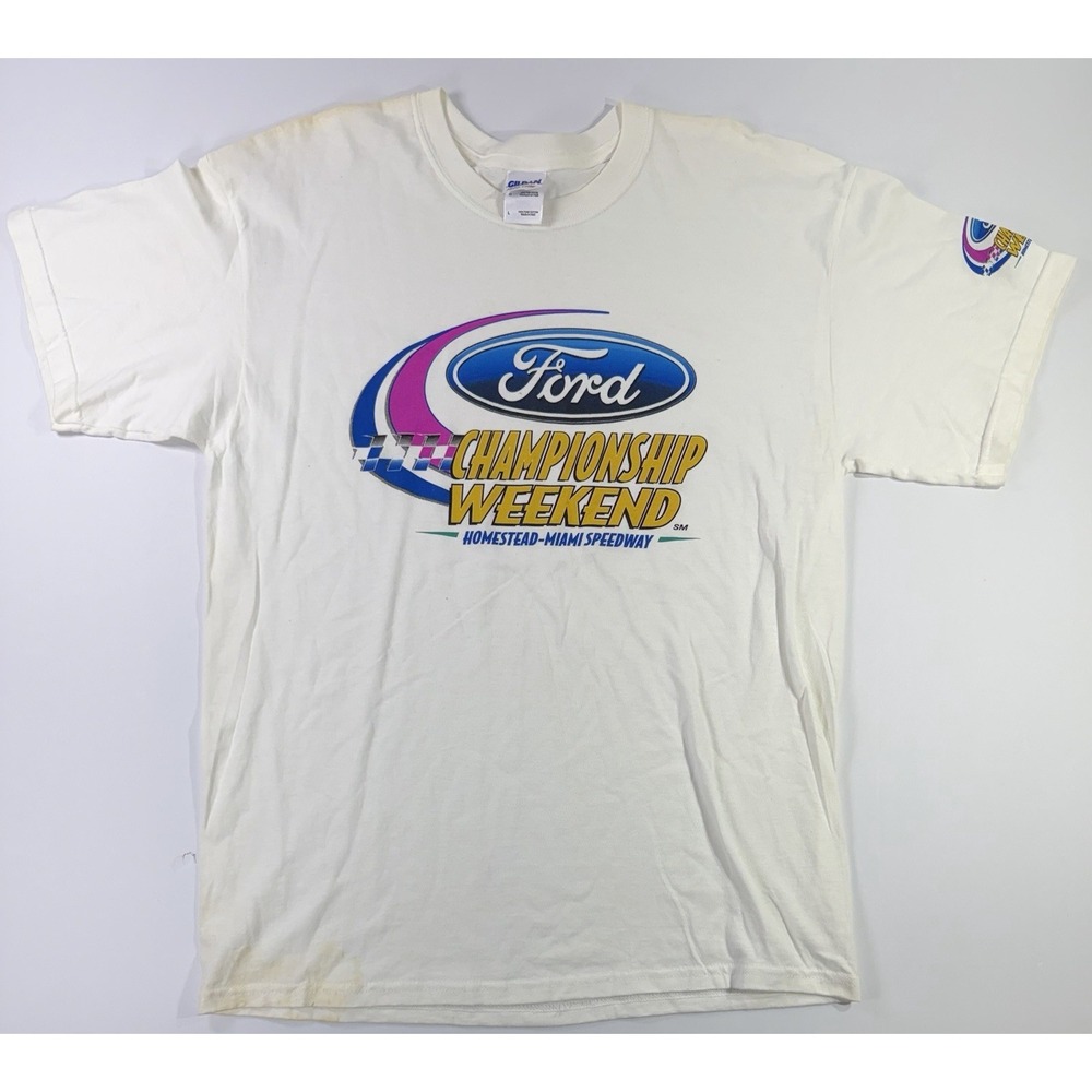 Ford Championship Weekend Homestead Miami‎ Speedway NASCAR T Shirt Mens L